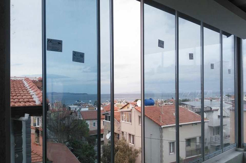 Kuşadası Isıcamlı Katlanır Cam balkon